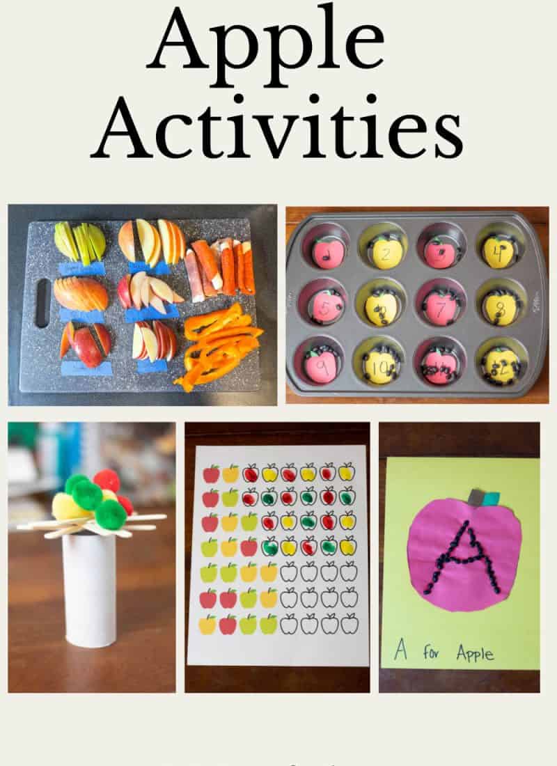 Kindergarten Apple Activities