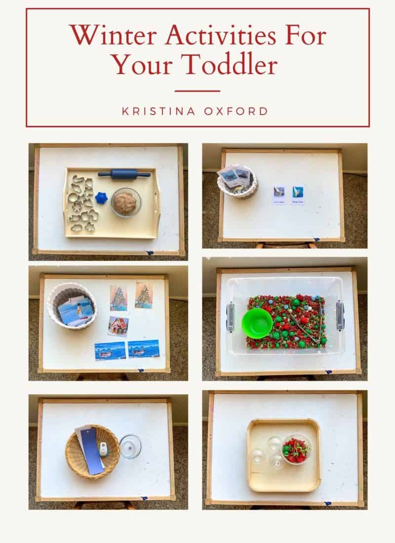 Montessori Toddler Winter Activities