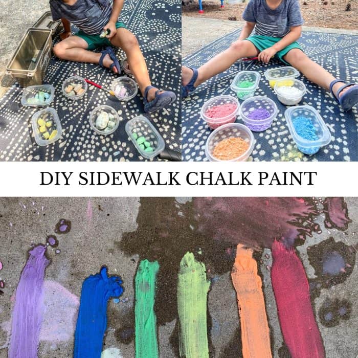 DIY SIDEWALK CHALK PAINT