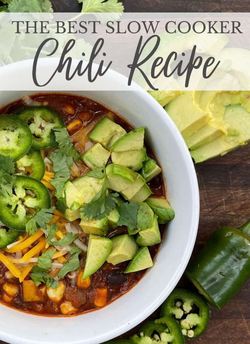 The Best Slow Cooker Chili Recipe